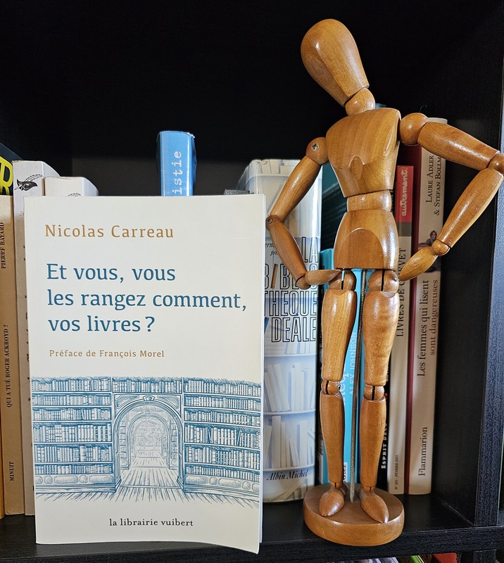 Chronique lecture ❤️: Et vous vous les rangez comment vos livres de Nicolas&nbsp;Carreau