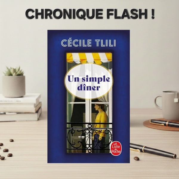 Grâce à une boîte à livres : Un simple dîner de Cécile&nbsp;Tlili